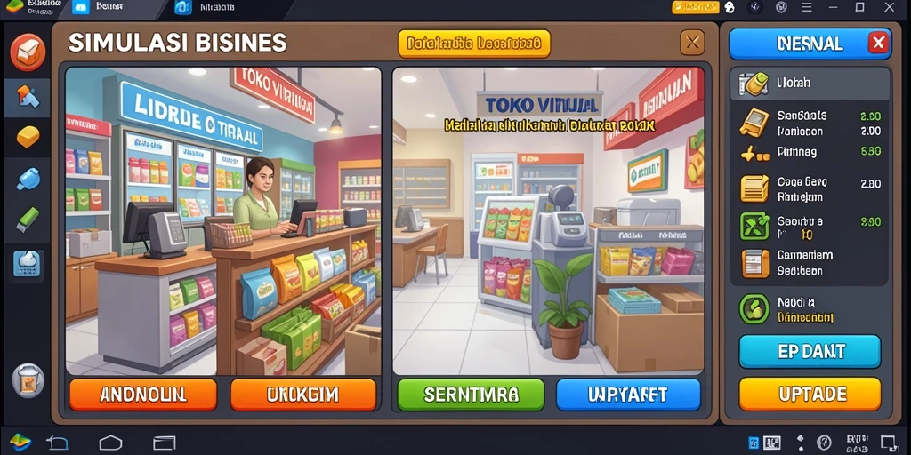 Beragam mode permainan yang menantang dan seru.