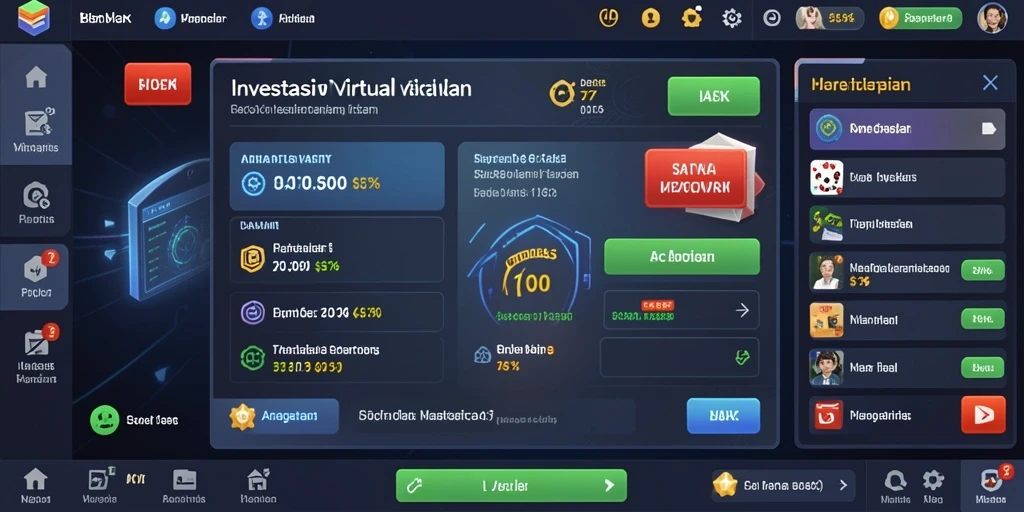 Screenshot menampilkan interaksi antara pemain dalam game.