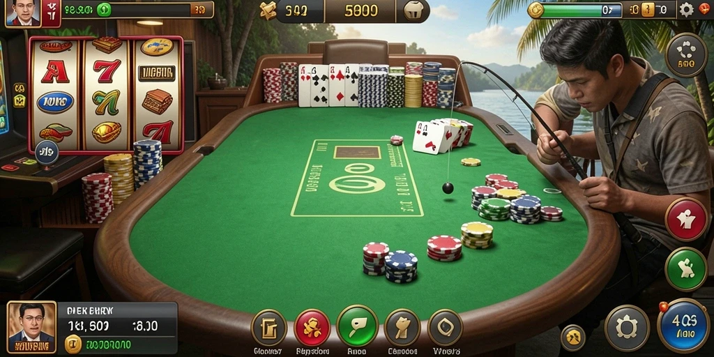 Fitur multiplayer yang memungkinkan bermain bersama teman.
