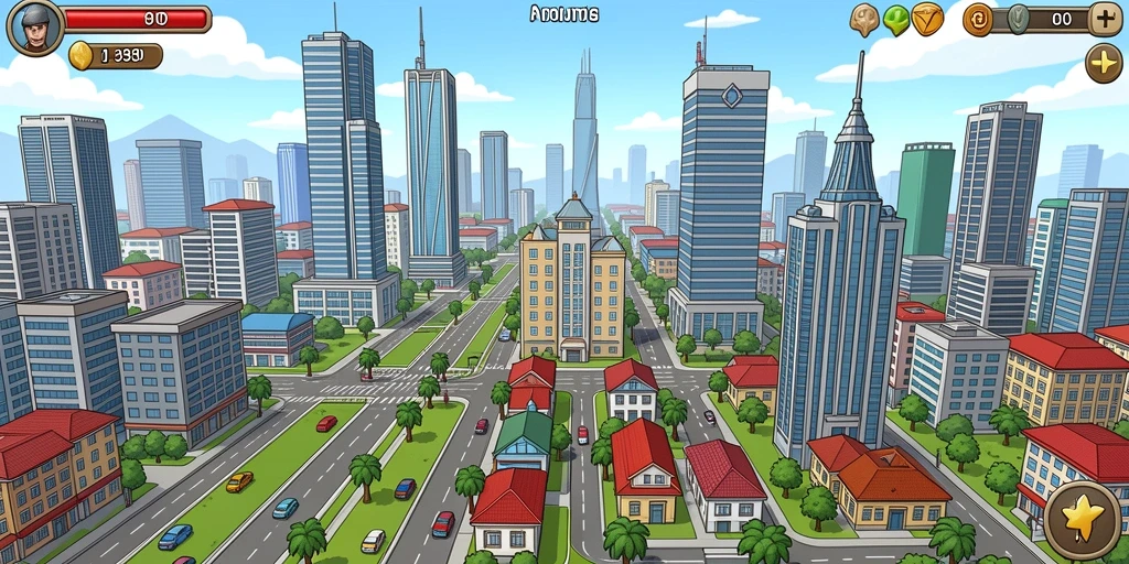 Berinteraksi dengan karakter lain di dalam game.